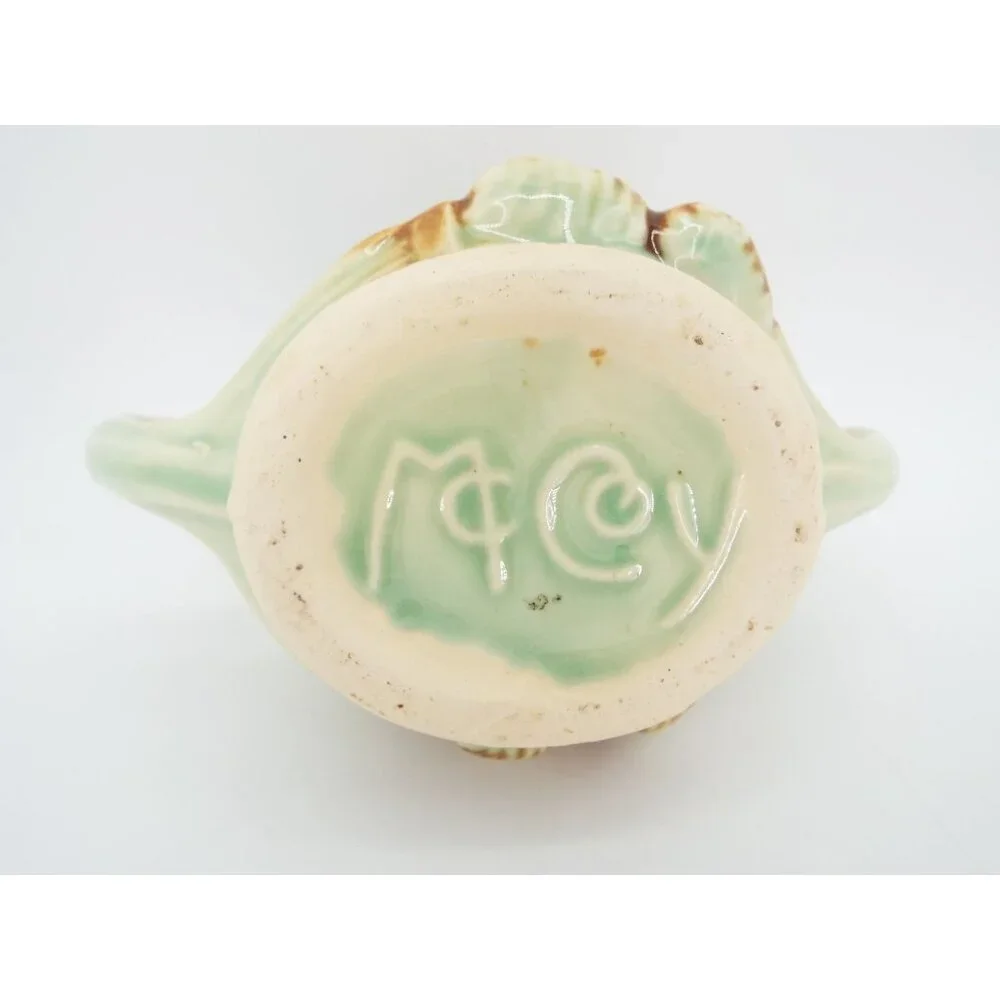 Vintage McCoy Pottery Pine Cone Creamer and Sugar Bowl Set